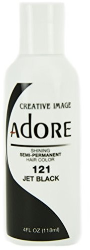 Adore Creative Image adore Shining Semi-Permanent Hair Color 121 Jet Black 118 ML