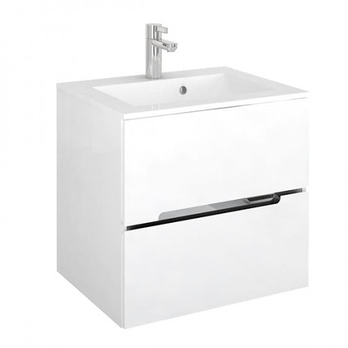 Oristo Szafka wisząca podumywalkowa SILVER 60 CM BIAŁY POŁYSK OR33-SD2S-60-1 OR33-SD2S-60-1