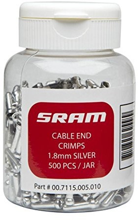 Sram zugend czapki 2137934121 hamowania, srebrna, 8 x 5 x 5 cm, 00.7115.005.010 00.7115.005.010