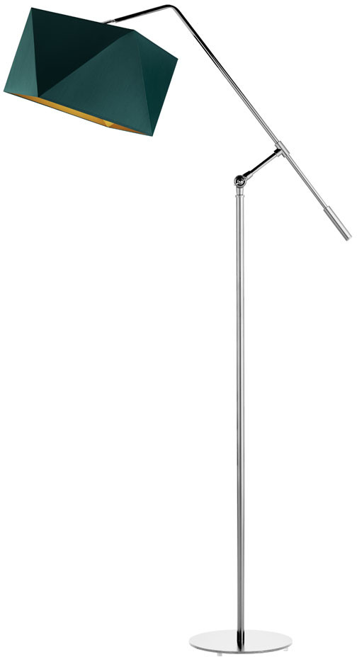 Lysne Stylowa lampa stojąca do sypialni COLMA GOLD 500020/22