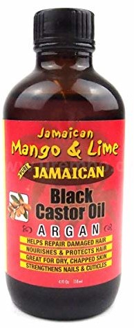 Black Jamaican Mango & Lime Castor Oil Argan 118 ML