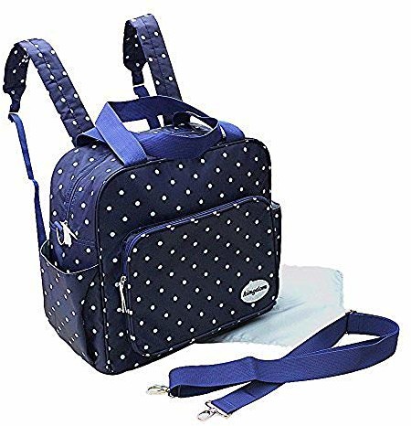 GMMH GMMH L 2-częściowy plecak niemowlęcy torba do przewijania torba do pielęgnacji torba na pieluchy torba dla niemowląt podróżna wybór kolorów (niebieski)