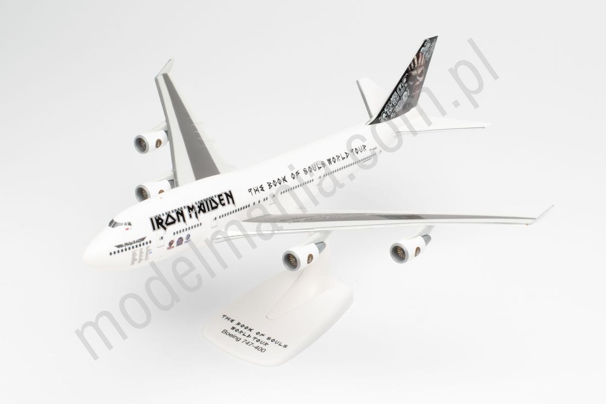 Herpa B747-400 Iron Maiden Ed F. On 613293