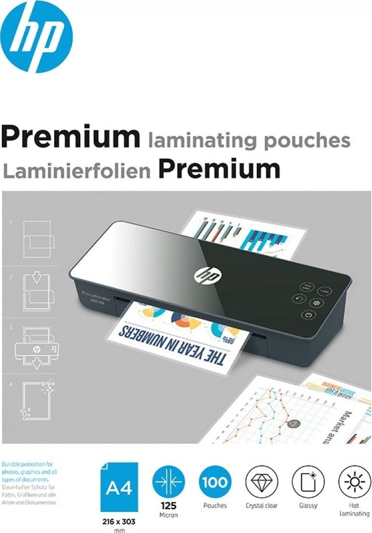 HP HP Laminierfolie A4 125mic 100er 069030