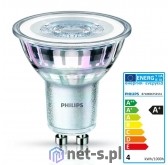 Philips CorePro LEDspot 3.5W GU10 36° 827 2700K extra warm light