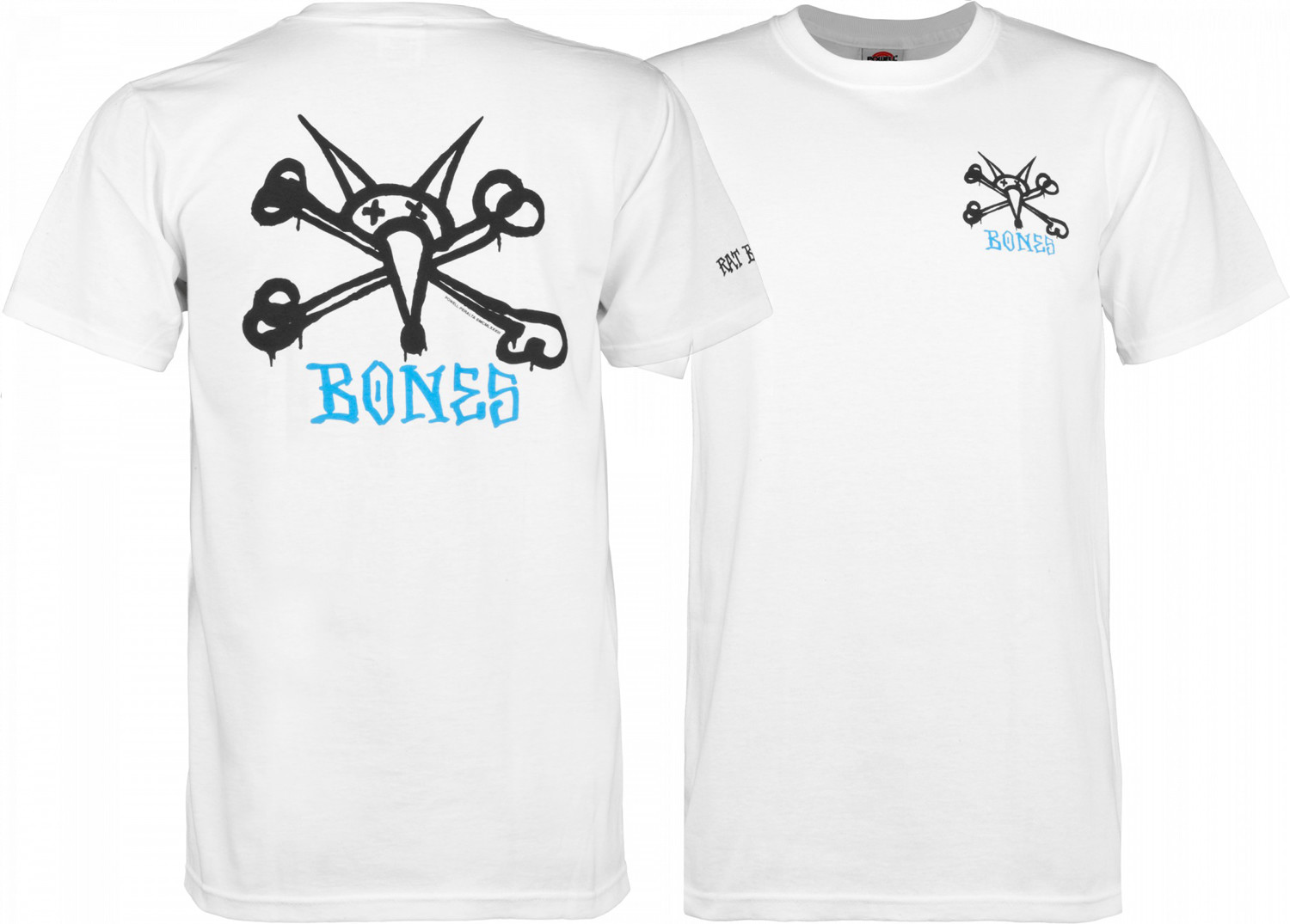 BONES t-shirt BONES YOUTH RAT WHITE
