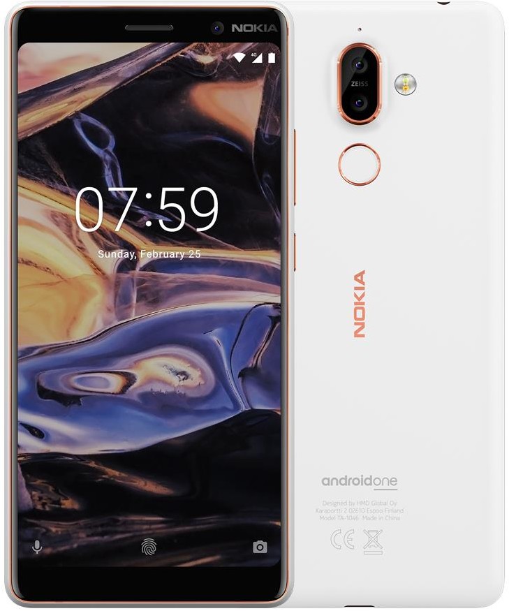 Nokia 7 Plus 64GB Dual Sim Biały