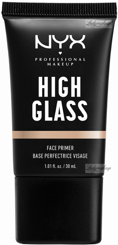 NYX Professional Makeup Professional Makeup - HIGH GLASS - Face Primer - Baza pod makijaż - HGFP01 - MOONBEAM NYXGPPMA-ODMA-02