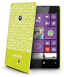 Celly Clove Hidden Message Verde tylna pokrywa do Nokia Lumia 520 CLOVE321GR