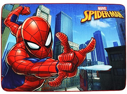 Elemed sm12340 Spiderman-dywan 95 x 133 cm DISP, wielokolorowy (Arditex_SM12340)