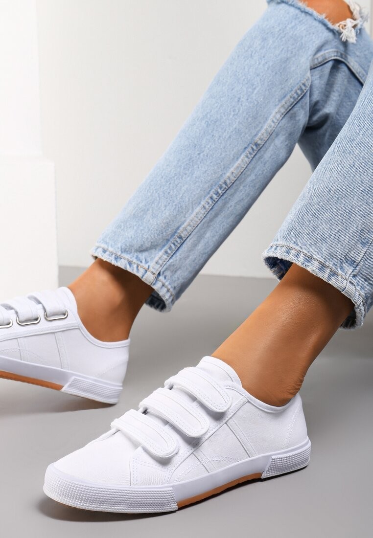 Białe Tenisówki Ampinna