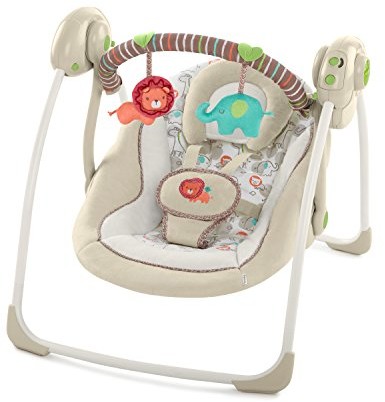 Ingenuity , Baby Schauzel Przenośna Soothe & Delight  beżowy