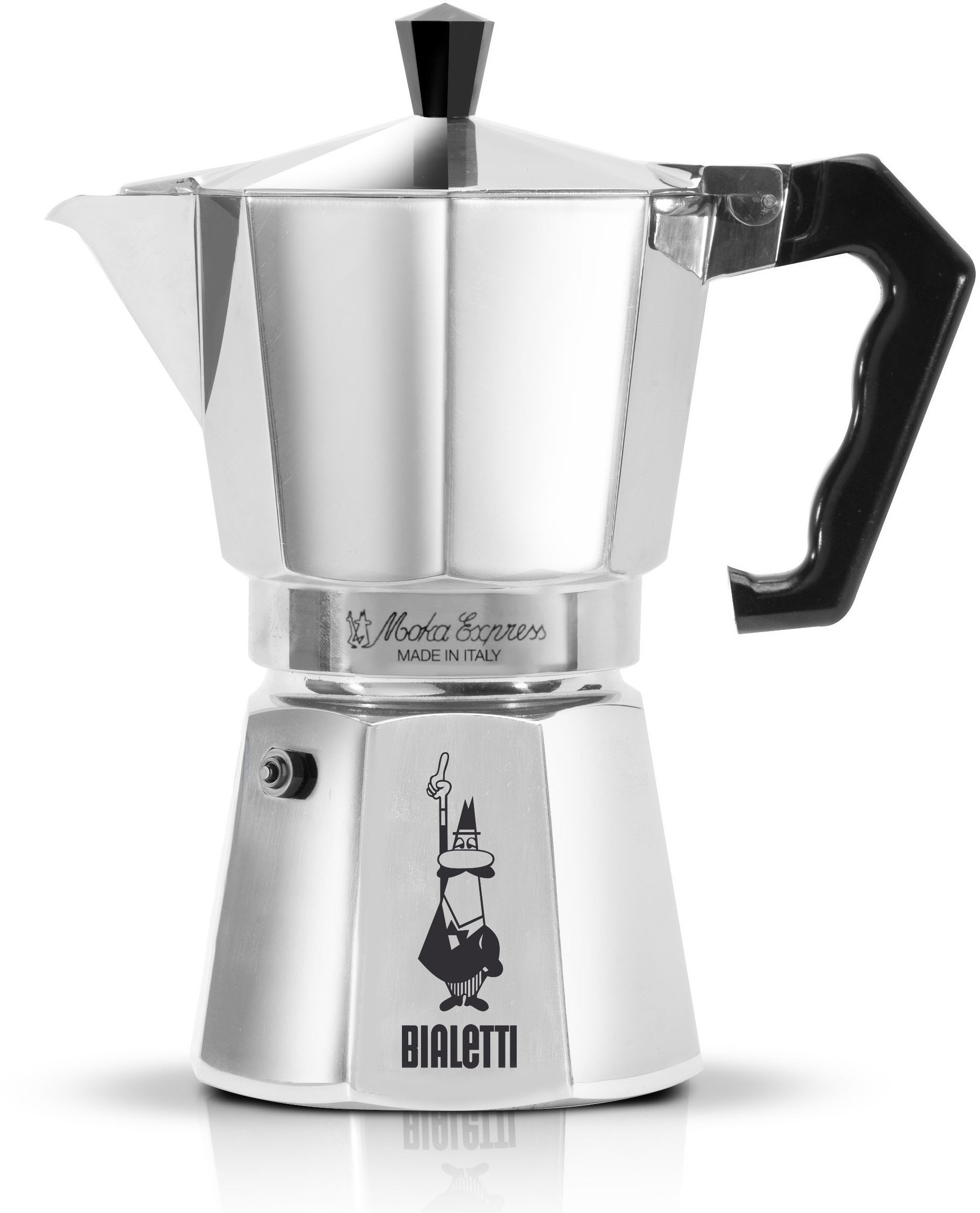Bialetti Kawiarka Moka Express Limited Edition 1 TZ Srebrny