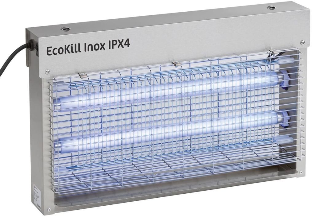 Kerbl Elektryczna pułapka na owady EcoKill Inox, IPX4, 2x15 W, 299935 Kerbl