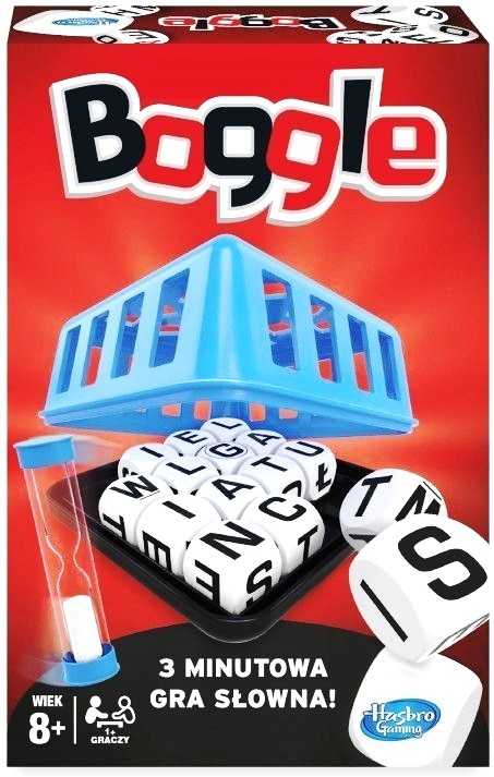 Hasbro Gra Boggle Słowna Polska Wersja A9180