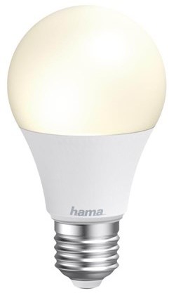 Hama Żarówka światła LED WLAN - LED light bulb - E27 - 10 W - 16 million colours/warm white to daylight - 2700-6500 K - white E27 00176597