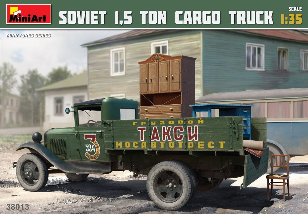 MiniArt MINIART  SOVIET 1,5 TON CARGO TRUCK 38013