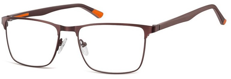Sunoptic Okulary oprawki prostokątne stalowe 999B