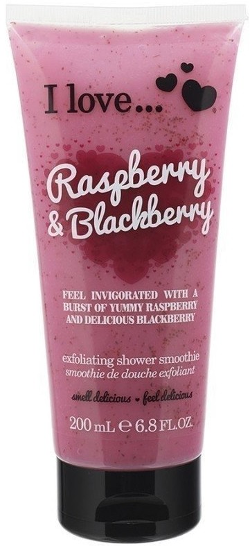 I love Exfoliating Shower Smoothie Raspberry & Blackberry 200ml 71366-uniw