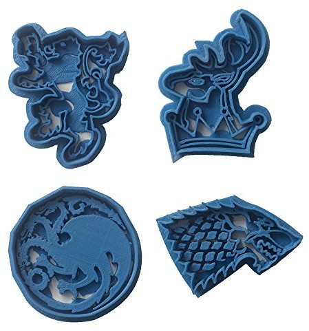 Cuticuter Foremka do wykrawania ciastek, motyw: Game of Thrones, na wypieki CGPACKGAMEOFTHRONES