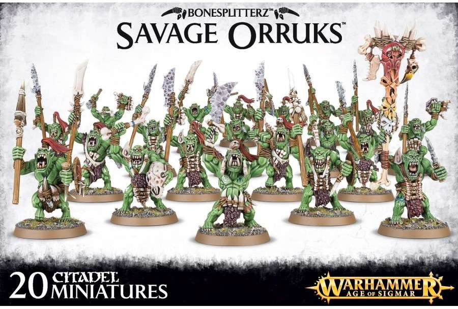 GamesWorkshop Bonesplitterz Savage Orruks (89-19) GamesWorkshop 99120209036