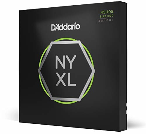 DAddario NYXL45105 długa waga lekka góra/średni spód niklu nawinięty sznur do gitary basowej NYXL45105