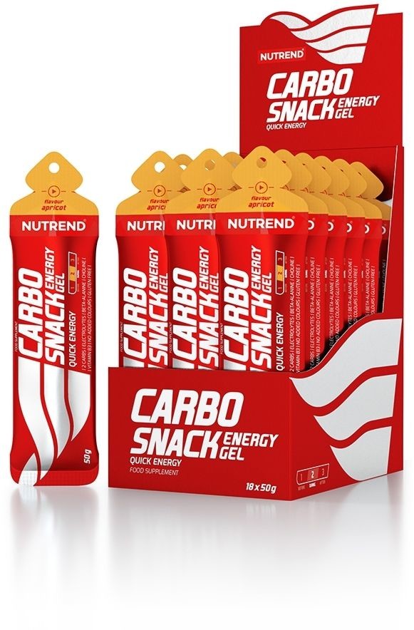 Nutrend Carbosnack saszetka 50g morela