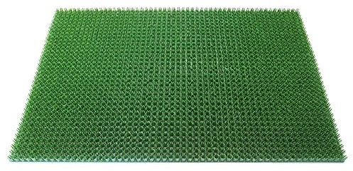 ID MAT ID Matt 406007 dywan gazongrat wycieraczka polietylenu Zielony 60 x 40 x 1,9 cm GAZONGRAT406007