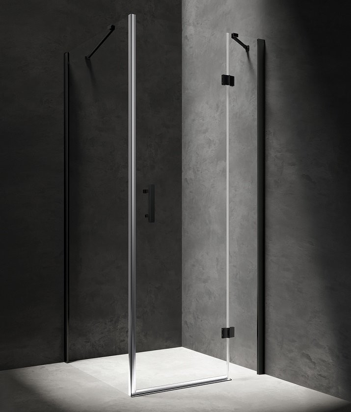 Omnires Manhattan 80x80 czarne MH8080BLTR