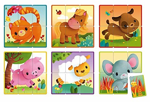 Janod J02696 puzzle kartonowe gra pasująca na imprezę J02696