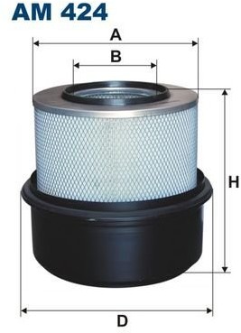 Filtron filtron filtr powietrza, am424 AM424