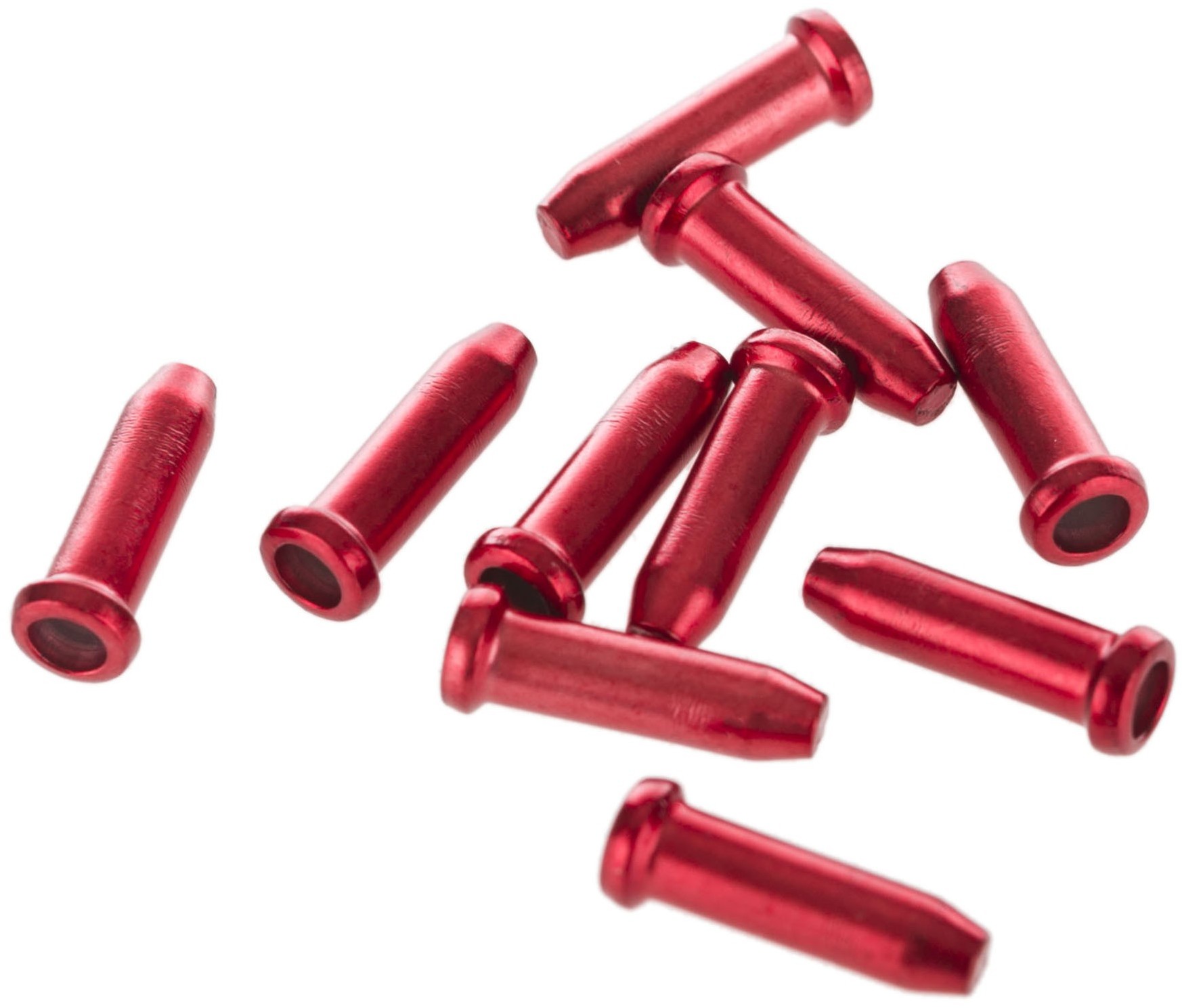 ACCENT Końcówki linki 2,3mm czerwone 10 sztuk (610-20-102_ACC 10-SZTUK)