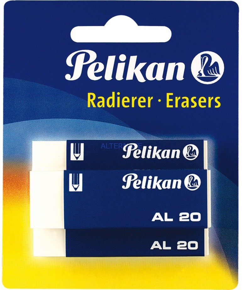 Pelikan AL20/3/B gumka Biały, Eraser 4012700620118