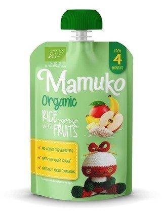 Mamuko MAMUKO Deser mleczno-ryżowy BIO banan mango jabłko kidyb2b.pl-1652-0