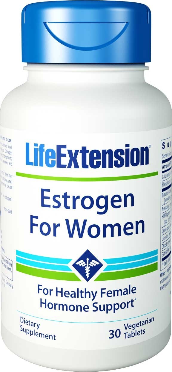 Life Extension Estrogen dla Kobiet, 30 tabl.