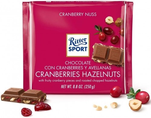 Ritter Sport Czekolada Cranberries Hazelnuts 250g E27A-826F7