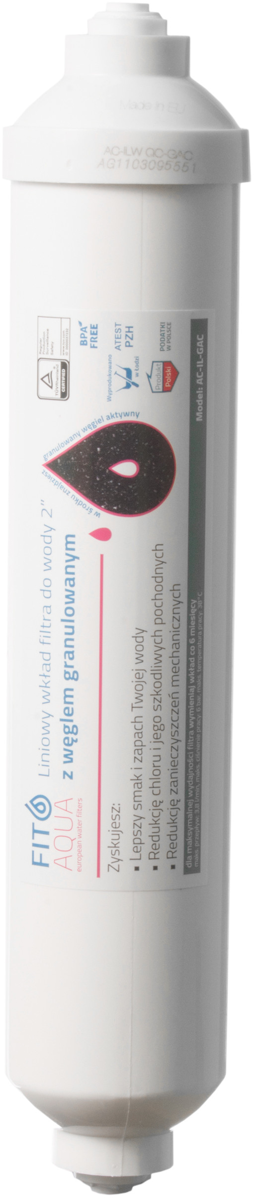 Ac-il-gac Qc Fitaqua Wkład Węglowy Szybkozłączki
