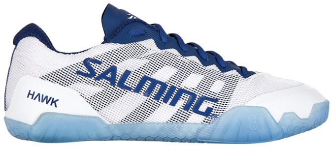 Salming Hawk Women White Blue niebiesko-biały