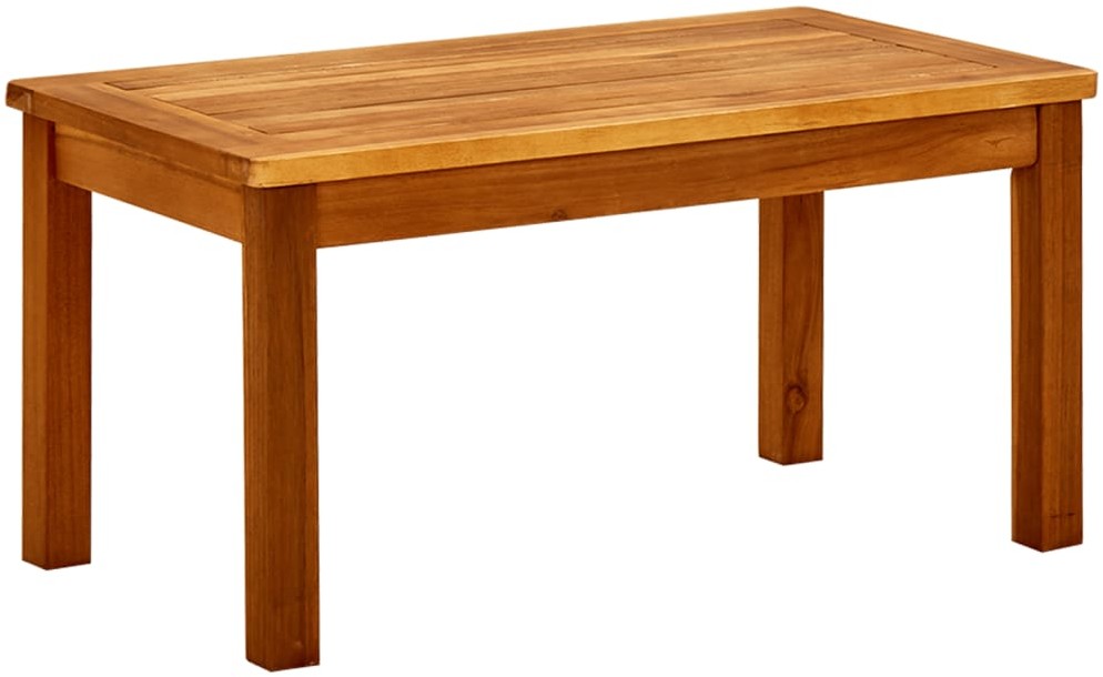 vidaXL Ogrodowy stolik kawowy, 70x40x36 cm, lite drewno akacjowe