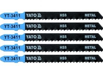 Yato brzeszczot do wyrzynarek typ t, 12 tpi, do metalu, 5 szt YT-3413