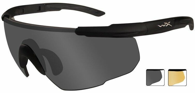 Wiley X Okulary taktyczne Wiley X Saber Advanced - Smoke Grey/Light Rust (WIL-41-004657) G WIL-41-004657