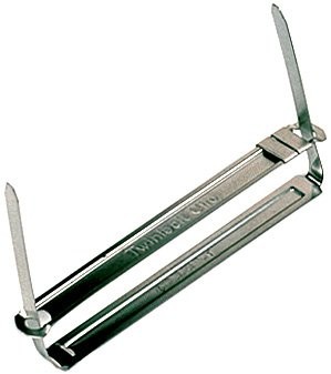 top Rexel Acco 70850 klamra do skoroszytu z masywnej stali szlachetnej, 50 sztuk, biała 70850