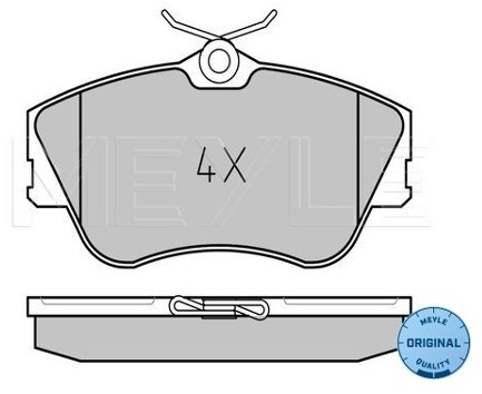 Wulf Gaertner Autoparts Zestaw klocków hamulcowych, hamulce tarczowe Wulf Gaertner Autoparts 025 214 7919
