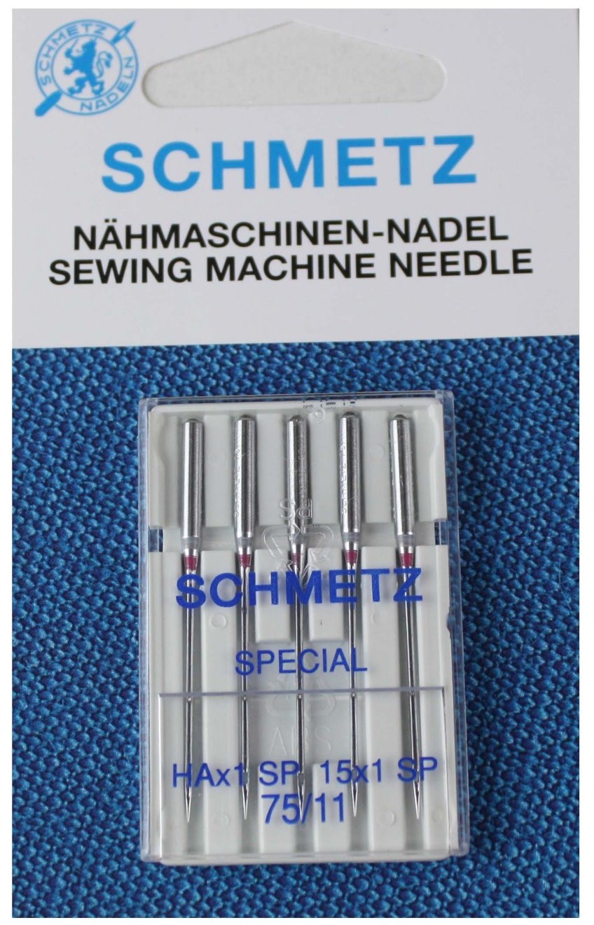 Schmetz Igły do owerloków domowych HAx1 Vds 5x75