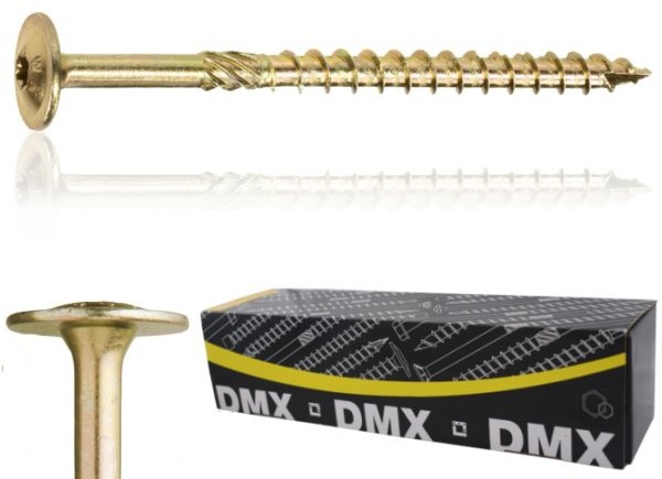 Wkręty Ciesielskie 8x400 Torx Łeb Talerzowy 1szt