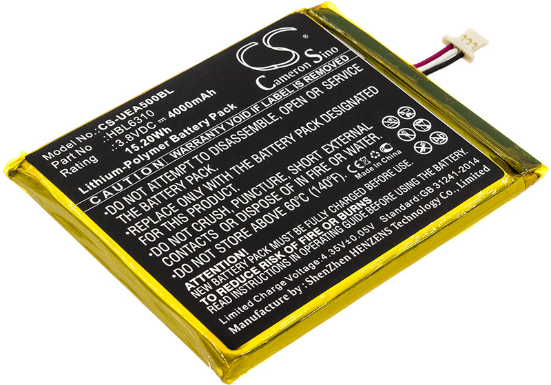 Фото - Зарядка для акумуляторної батарейки CameronSino Unitech EA500 / HBL6310 4000mAh 15.20Wh Li-Polymer 3.8V  (Cameron Sino)