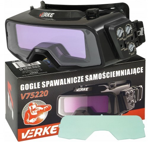 VERKE GOGLE OKULARY SPAWALNICZE SAMOŚCIEMNIAJĄCE VERKE V75220 V75220
