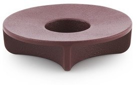 Normann Copenhagen Świecznik Fe na tealighty bordowy 330326