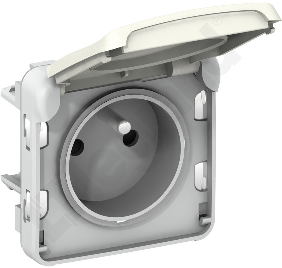 top Legrand Gniazdo 2P+Z 16A PLEXO55 069621 białe