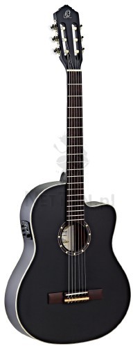 Ortega Gitara elektro-klasyczna z pokrowcem RCE125SN-SBK 59F4-5788A